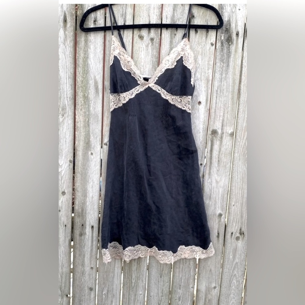 🖤 luxury, 100% silk, slip négligée by Victoria’s Secret.